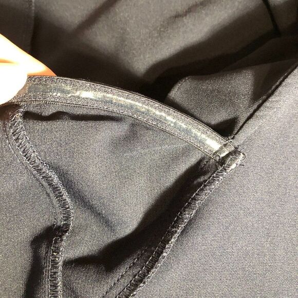 H&M Divided - Black One Shoulder Ruffle Mini Dress - Size 4 - Picture 8 of 9